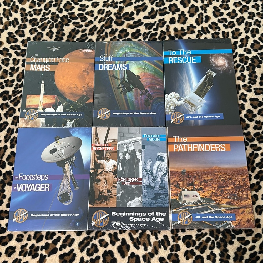 NASA 🚀 JPL Space 🚀 Documentaries DVD Bundle Set Caltech Educational Mars Moon